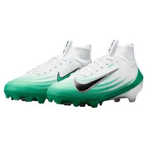 Nike Air Zoom Vapor Pro 1 Green White Football Cleats HM8850-100 Men’s Size 13